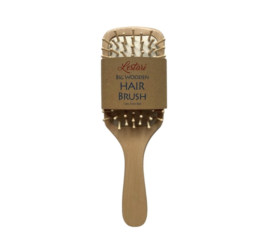 Lestari Wooden Big Hair Brush